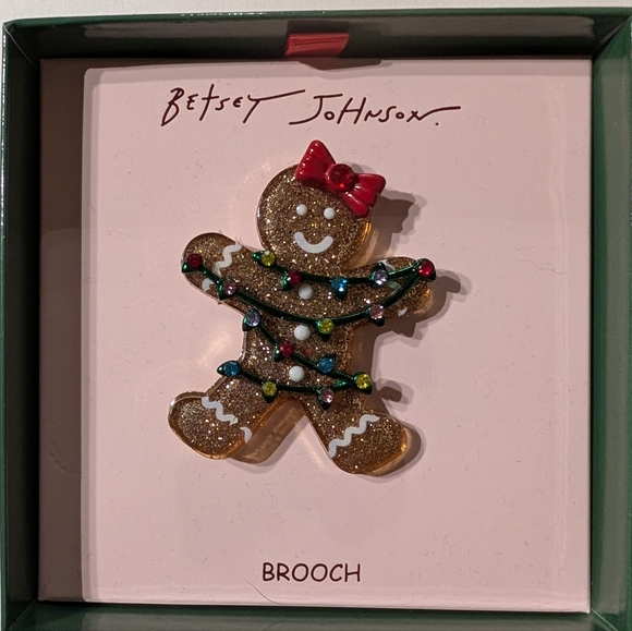 Betsey Johnson Xmas Jewelry Lot: 7 Box, 10pc Earrings & Brooches 🎁ON SALE 🎁 - Picture 3 of 17